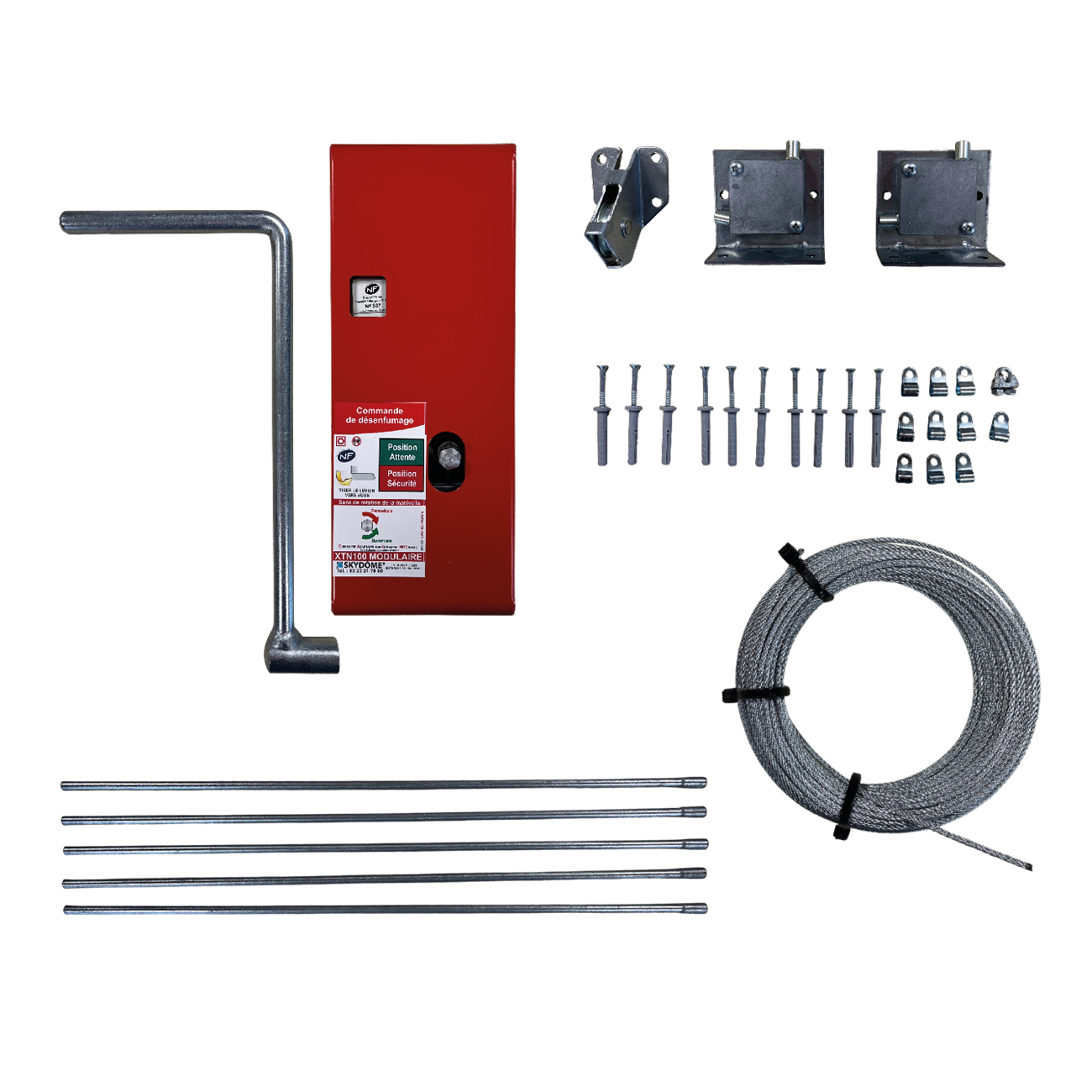 KIT Asservissement pour DENFC TREUIL - Déclenchement Manuel (Treuil 150kg)